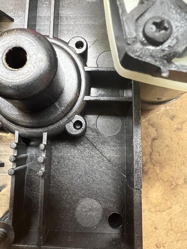 Sheared motor mounts