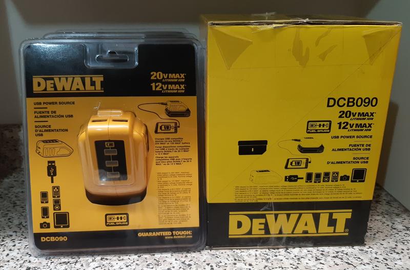 DEWALT 12V 20V MAX USB Power Source DCB090 Blain s Farm Fleet