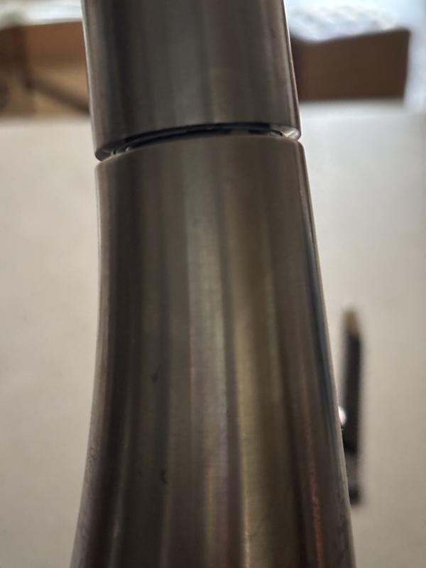 GROHE Zedra Supersteel Single Handle Pull-down Kitchen Faucet with