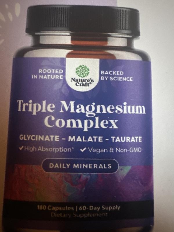 Magnesium Bisglycinate + Taurine & Vitamine B6 | Haute Teneur 300mg /j