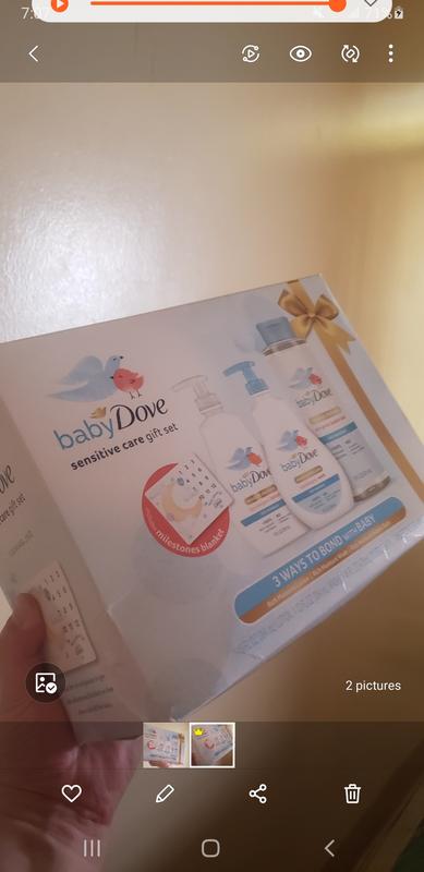 Keepsake Box My Baby's Story Dove Rich Moisture Sensitive