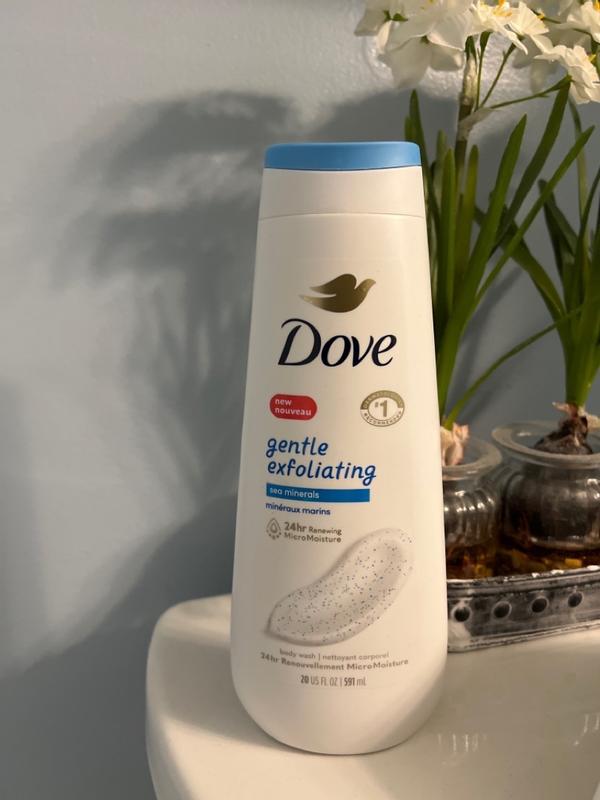 Dove Shower Gel gentle scrub with exfoliating minerals, 450 mL – Peppery  Spot