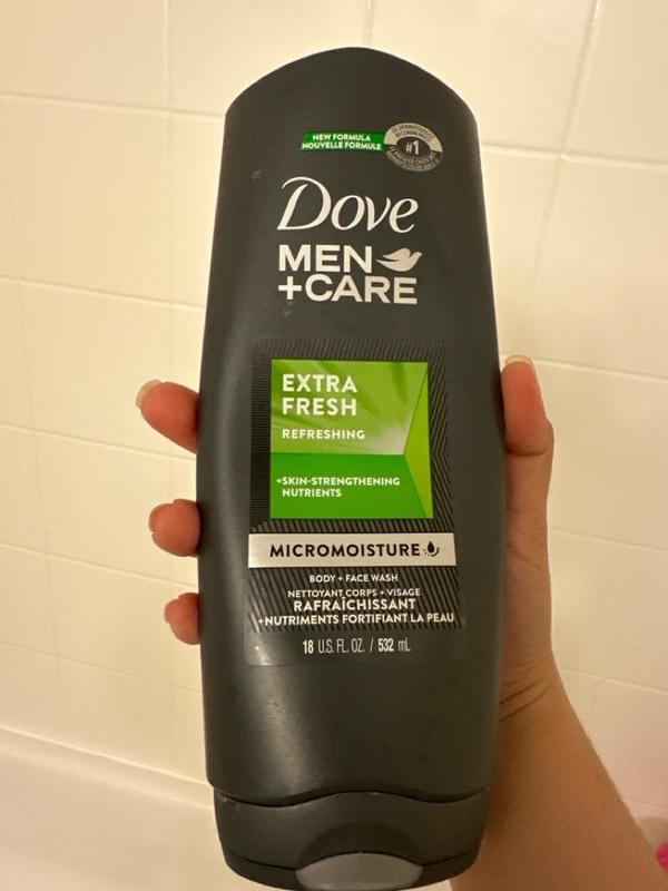 Dove Men+Care 3 in 1 Bar Cleanser for Body, Face, and Shaving Extra Fresh  Body and Facial Cleanser More Moisturizing Than Bar Soap to Clean and  Hydrate Skin 3.75 Ounce (Pack of