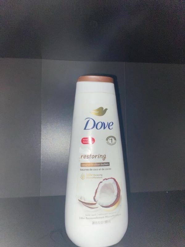 Dove Duschgel Restoring Coconut & Cocoa Butter – 4 X 20 Oz Für Erneuerte Haut