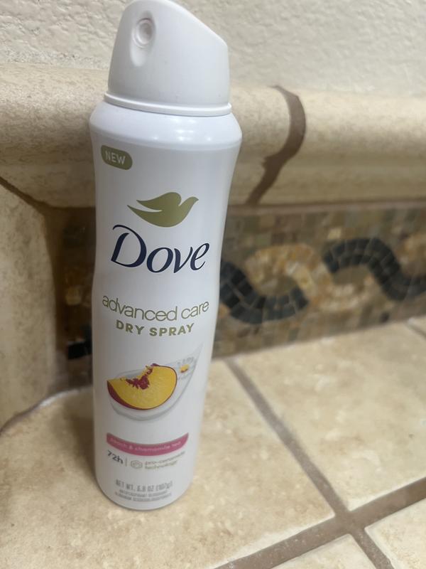 Advanced Care Peach & Chamomile Tea Dry Spray - Dove | Dove