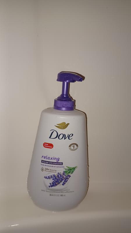 Dove Go Fresh Shower Gel Body Wash Lavender and Chamomile 33.8 Ounce Pump  Bottle