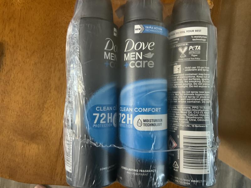 Dove Men Care Advanced Anti-Transpirant Deodorant Spray - Clean Comfort