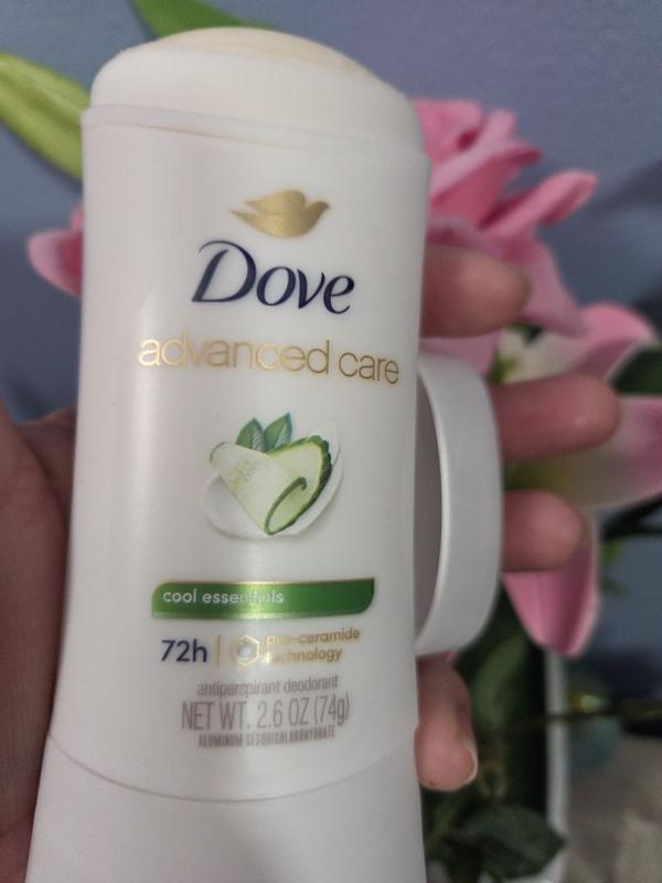 Dove Antiperspirant Deodorant Stick Cool Essentials, 2.6 oz