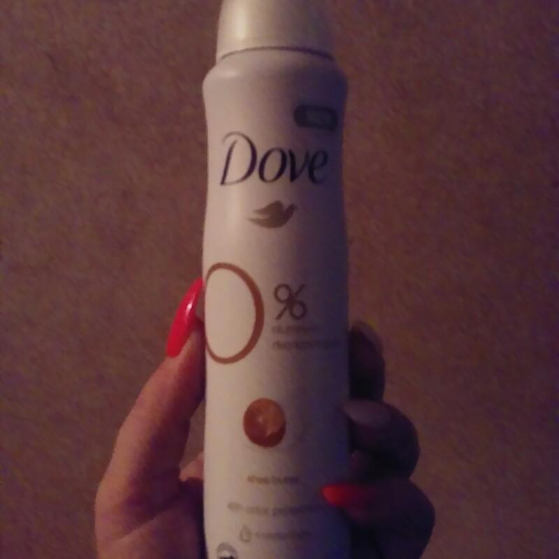 Dove 0% Aluminum Deodorant Spray Shea Butter