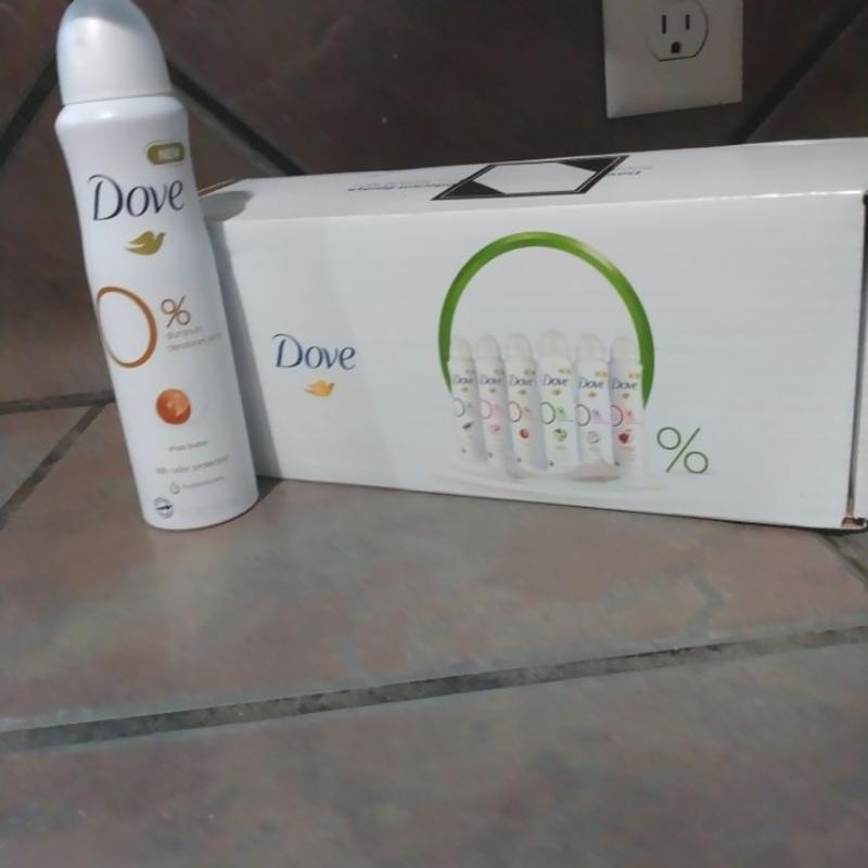 Dove 0% Aluminum Deodorant Spray Shea Butter