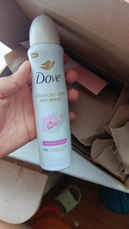 Advanced Care Waterlily & Sakura Antiperspirant Spray – Dove | Dove