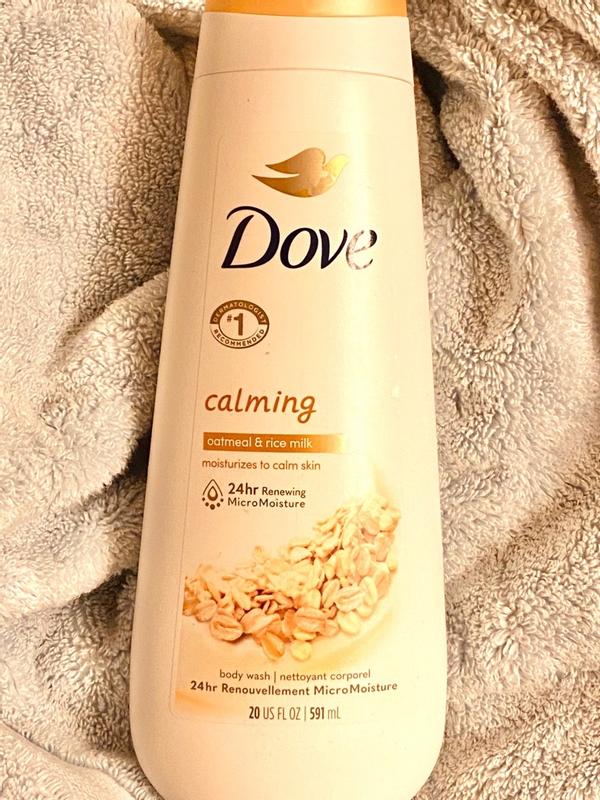 Dove calming hot sale body wash