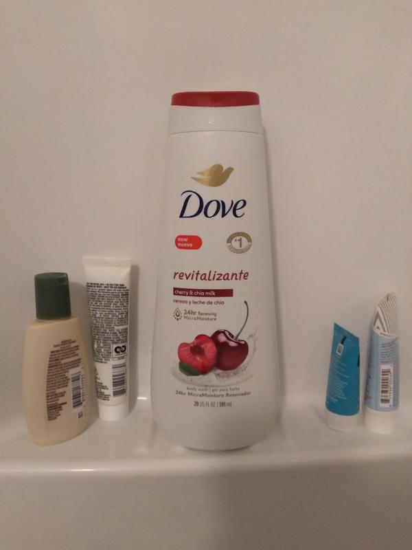 Dove Rejuvenating Cherry & Chia Milk Shower Gel 720ml (24.3 fl oz)