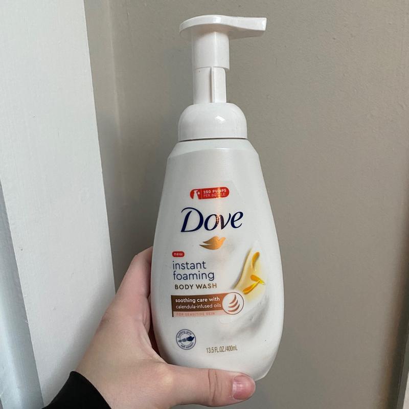 Dove foaming store body wash