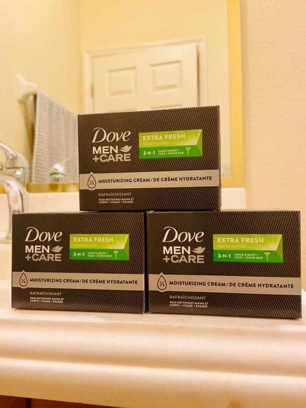 Dove Men+Care 3 in 1 Bar Cleanser for Body, Face, and Shaving