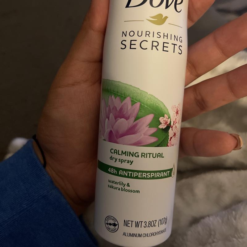 Dove Nourishing Secrets Antiperspirant Deodorant Stick Calming Ritual  Waterlily and Sakura Blossom