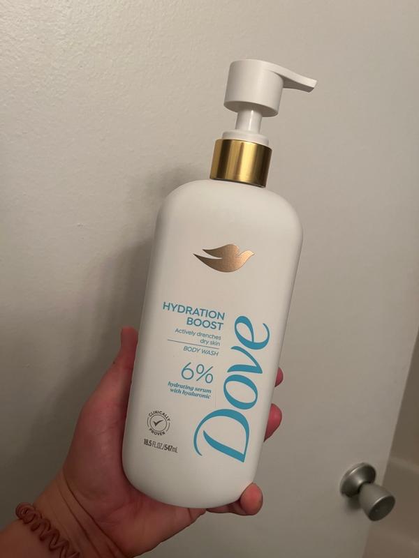Dove Duschgel Mit Hyaluronsäure – 6% Feuchtigkeitsserum, 547 Ml, Für Trockene Haut – 24h Geschmeidigkeit