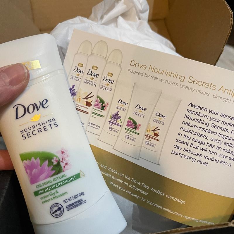 Dove Nourishing Secrets Antiperspirant Deodorant Stick Waterlily