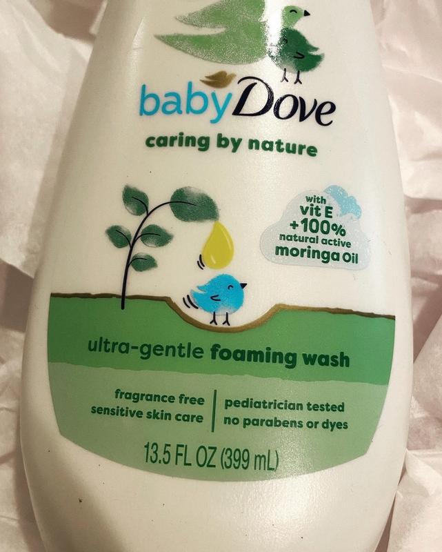 Dove Foaming Body Wash Sensitive Skin Baby Dove Foaming