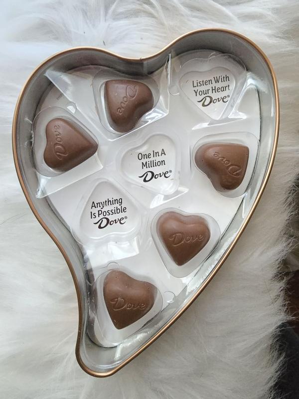Dove Assorted Valentine's Day Dark Chocolate Truffle Candy, 5.82