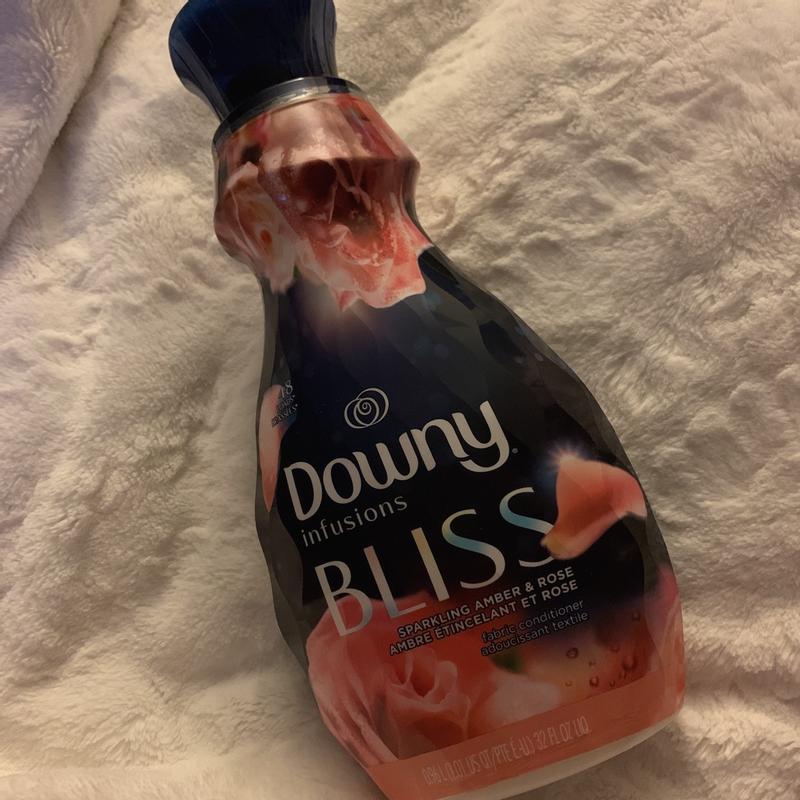 Downy Sparkling Amber & Rose Infusions Liquid Fabric Conditioner Fabric  Softener, 81 fl oz - Kroger