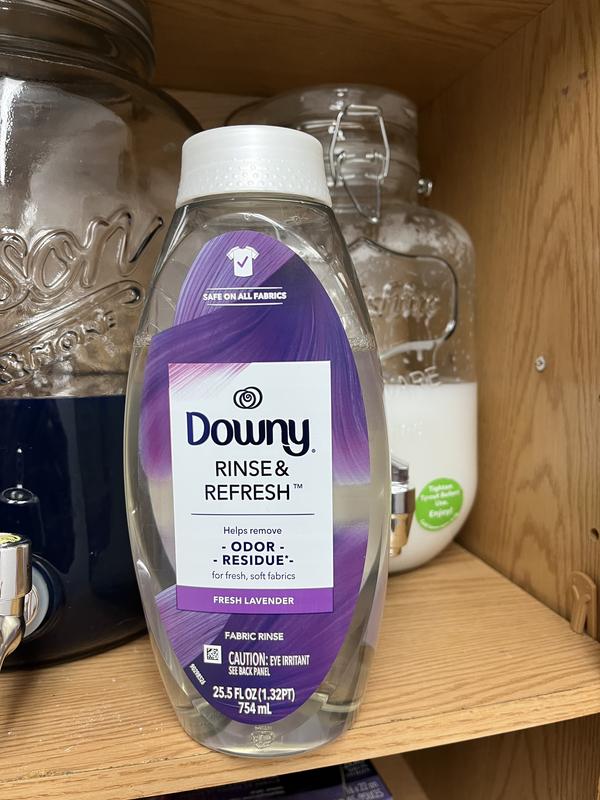 Downy HE Compatible Fresh Lavender Rinse & Refresh Laundry Odor Remover and  Fabric Softener, 25.5 fl oz - Fry's Food Stores