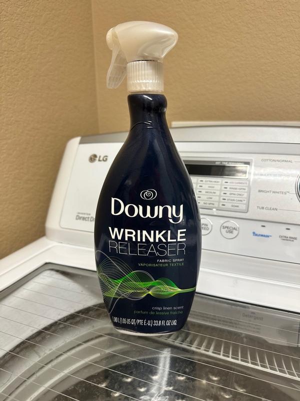 Downy Spray, Smooth, & Go Wrinkle Release Fabric Spray Bundle: (2