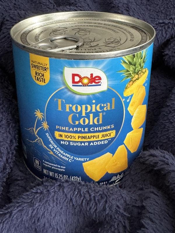 Dole® Frozen Tropical Gold® Pineapple Chunks: 16 oz - Dole® Sunshine