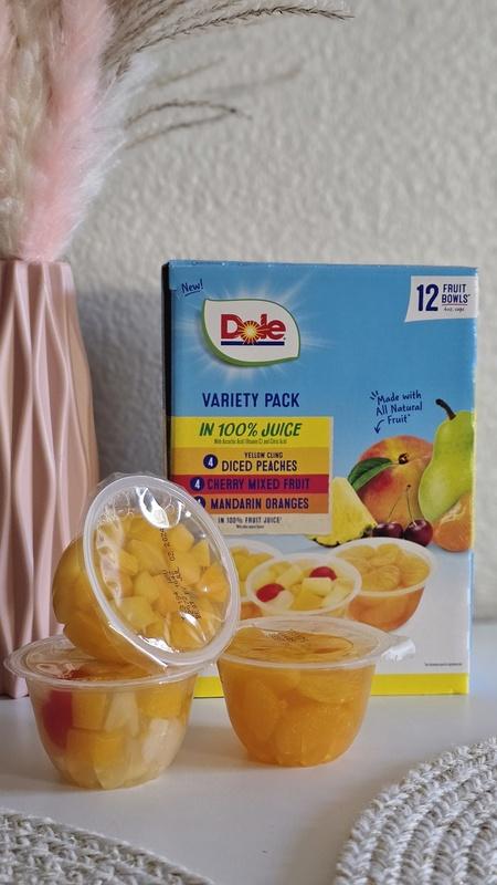 Peaches, Mandarin Oranges and Cherry Mixed Fruit In Juice Variety