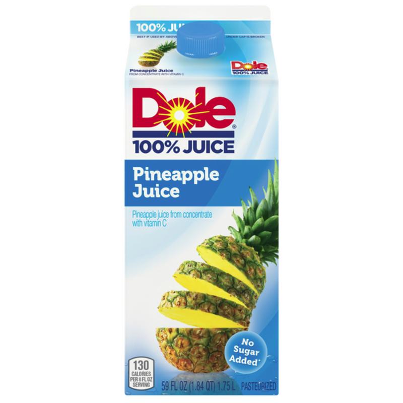 Dole® Canned 100% Pineapple Juice, 46 fl oz - Dole® Sunshine