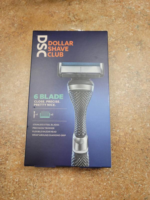 Dollar Shave Club  6-Blade Club Razor Refill Cartridges, 8 Count