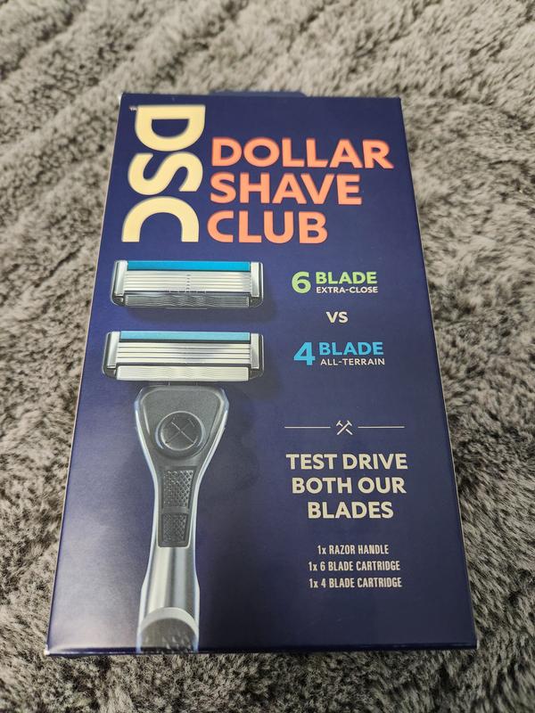 Dollar Shave Club 6 Blade Razor Refill 4 Cartridges