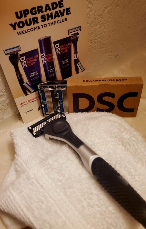 Dollar Shave Club 6 Blade Razor Refill 4 Cartridges