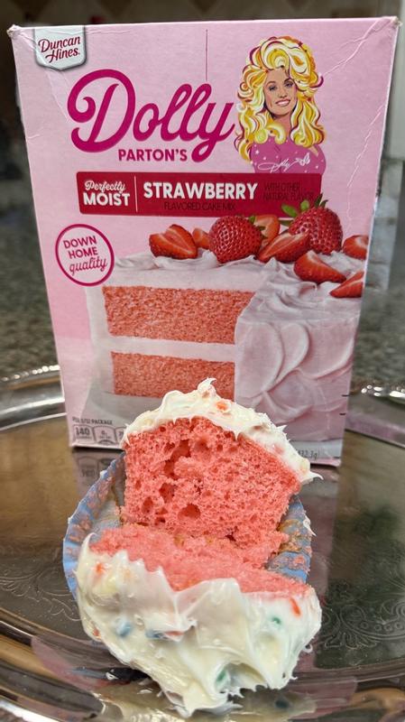 Dolly Parton's Strawberry Flavored Cake Mix | Baking with Dolly
