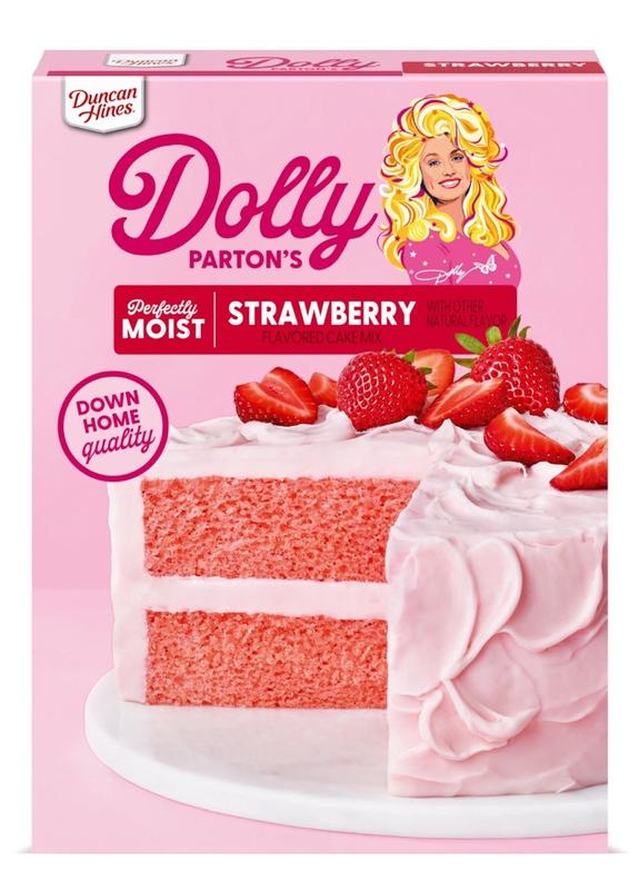 文房具・ステーショナリー strawberry cake 100 challenge box Dolly Parton's Strawberry Flavored Cake Mix | Baking with Dolly