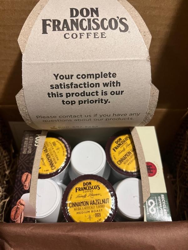 Shop Cinnamon Hazelnut Coffee Pods | Don Francisco's Coffee
