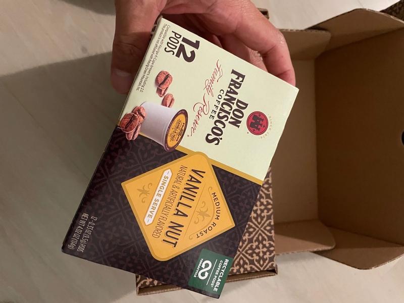 Don Franciscos Vanilla Nut Coffee Pods Review