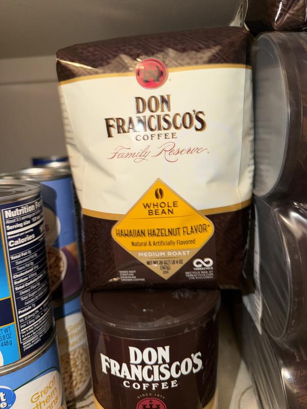 Shop Don Francisco's Hawaiian Hazelnut Medium Roast Coffee Can