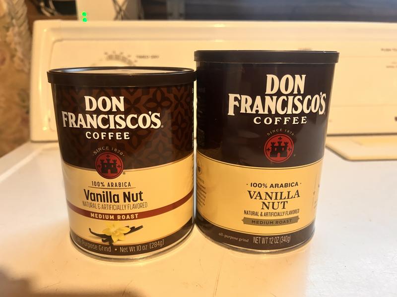 Shop Don Francisco's Vanilla Nut Medium Roast Coffee Can | Don