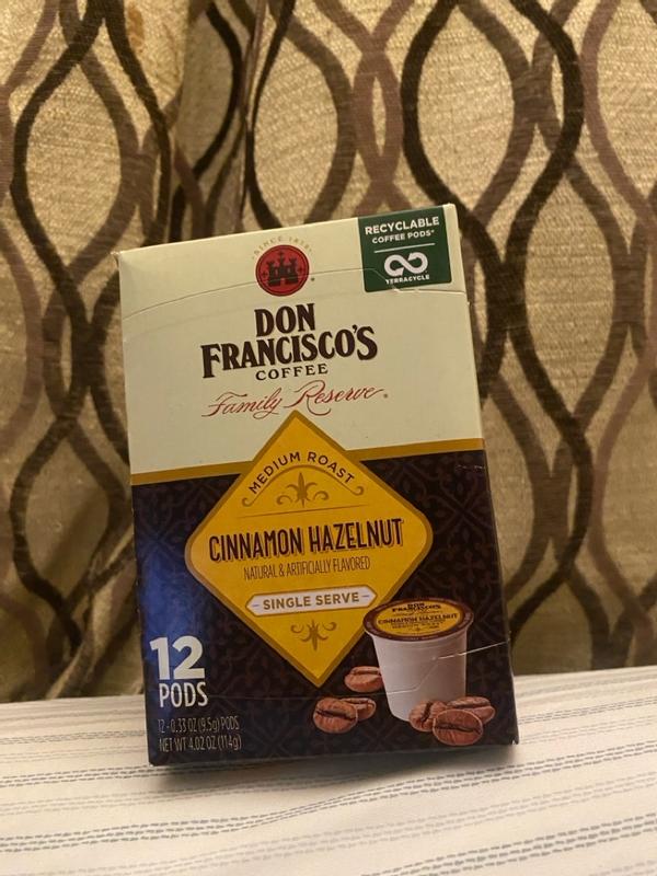 Cinnamon Hazelnut Coffee Pods | K-Cup Compatible – Don Francisco's