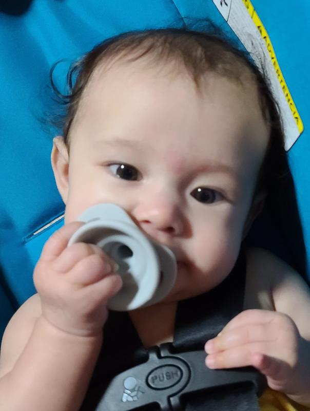 Chewing for teething relief