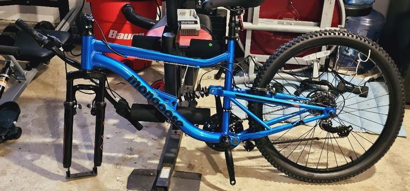 MONGOOSE 26 LIMESTONE BLUE MOUTAIN BIKE BLUE 21 SPEED Meijer