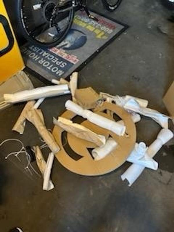 Photo submitted with review of product