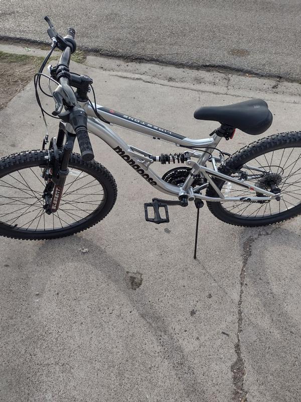 Silver mongoose bike online