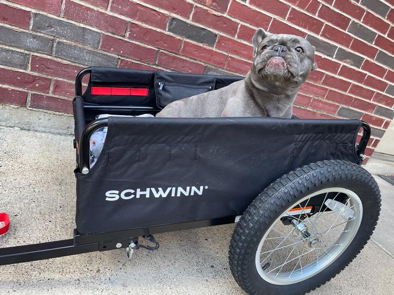 schwinn bicycle cart Porter Cargo Trailer camping or heading to the park Schwinn Bike Trailer For Toddlers