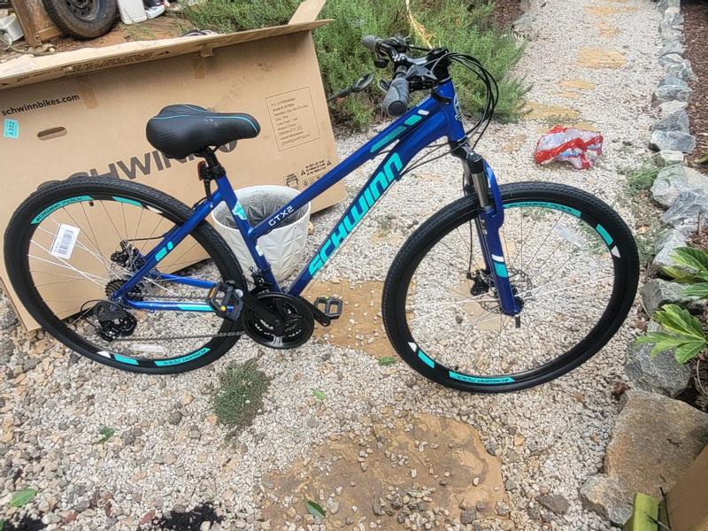 AND GEAR sport GEAR-3800 700C 21速 460mm Schwinn Men's 700c 21-Speed GTX 2 Dual Sport Hybrid Bike