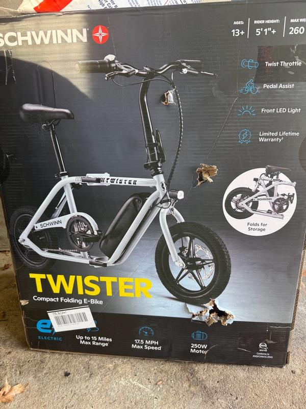 Schwinn Twister Folding Electric Bike | Dick's Sporting Goods