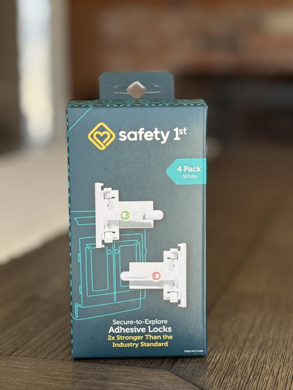 Safety 1st Secure-to-Explore Adhesive Locks (4 pack)