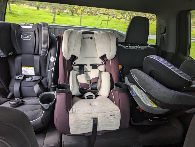Seats Across Slimline Car Seat For Year Old Safety 1st TriMate