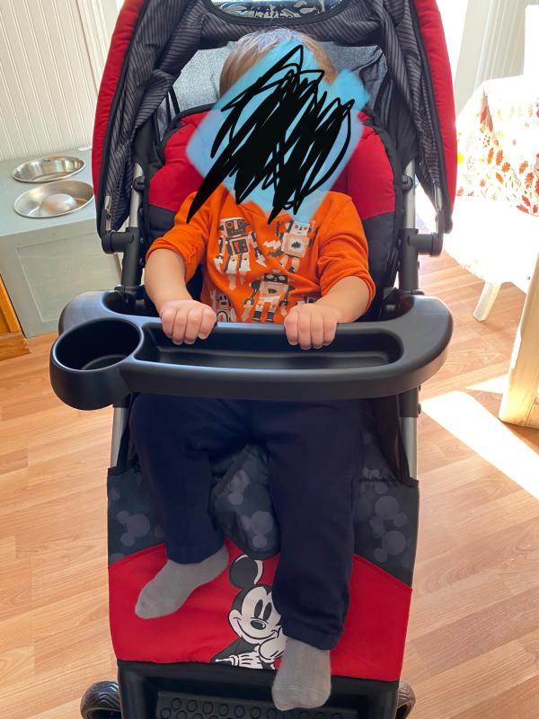 Disney Baby Mickey Mouse Simple Fold LX Travel System - Mickey Blogger   REBEL